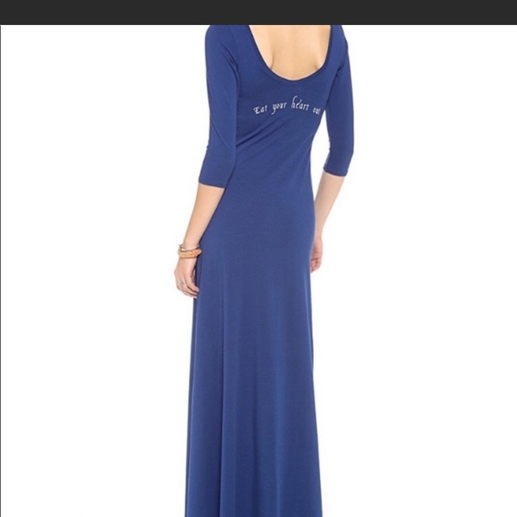 NWT Wildfox “Eat your heart out” Maxi - XS - Picture 2 of 5